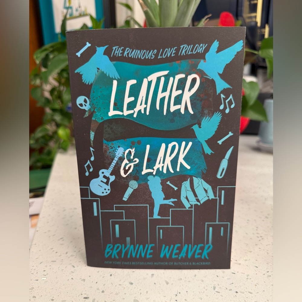 Leather &‎ Lark paperback by Brynne Weaver   Brand New